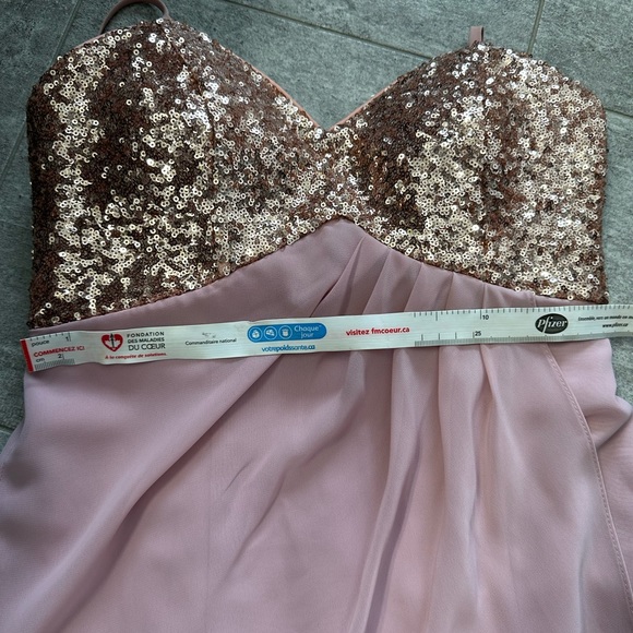Rose Gold Bridesmaid/Prom/Cocktail Dress - Picture 6 of 14